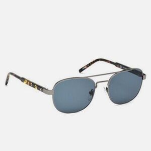 Mont Blanc Sunglasses MB 602S 55V Gunmetal Havana / Blue 55mm
